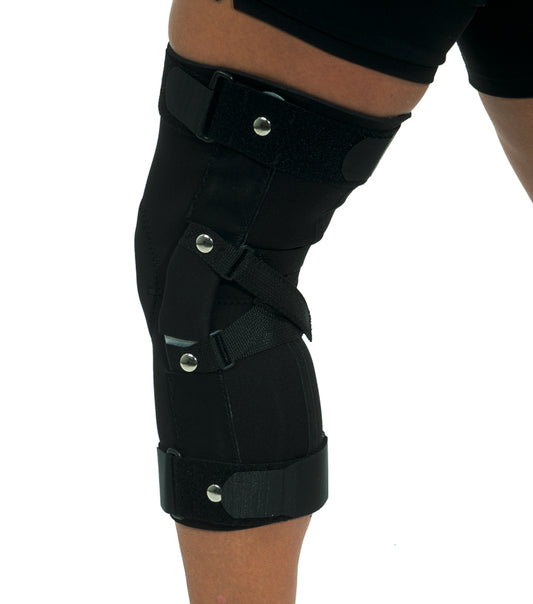 243428 3mm hinged hyperextension knee support
